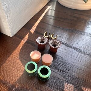 Set of Ear Plugs 7/16 Guages